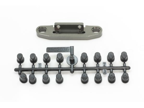 SWORKz S350 Aluminiumvorspurlatte Hinten für Kunststoffeinsätze EVO
